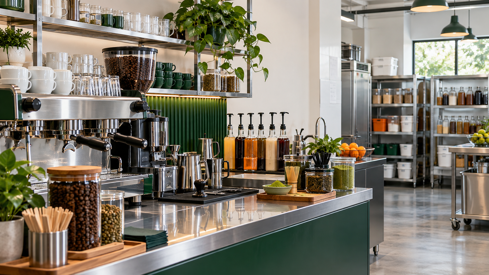 Espresso makinesi, kahve, şuruplar ve profesyonel HORECA ekipmanları